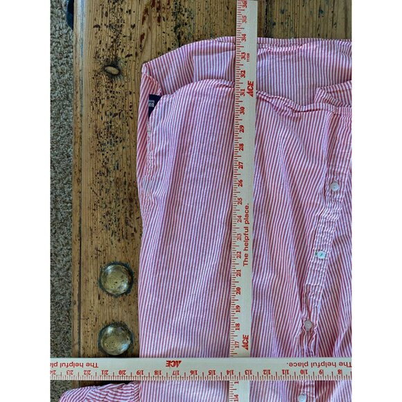 Buffalo‎ David Bitton Mens Pink Shirt XXL short sleeve button up cotton collared - Picture 7 of 7